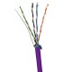 Cablu F/UTP cat.5e, manta LSZH, Euroclass Dca-s1,d2,a1 - 305m/tambur, violet - Molex