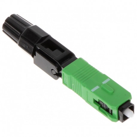 Conector rapid SC/APC single mode green H05 - Emtex