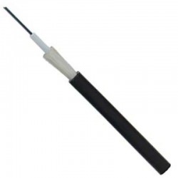 Cablu fibra optica MM, OM2, 50/125  12 fibre, int/ext, 1200N, protectie la rozatoare,  monotube, in gel, manta PE, negru, ETK