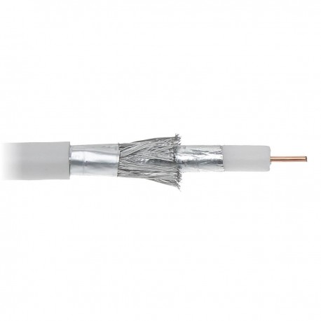 Cablu coaxial RG6 U - 75 ohm - tripluecranat / Emtex (305m)