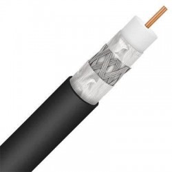 Cablu coaxial RG6U - 75ohm, tripluecranat, Cu-Al/96 - Emtex (100m)