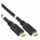 Cablu HDMI-HDMI, V2.0, Ethernet, cu amplificator, tripluecranat, aurit, 10m, 4K@60Hz, PremiumCord