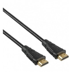 Cablu HDMI, tata-tata, 4K, High quality, V 1.4 contacte aurite, 0.5 m, negru, PremiumCord, kphdme005