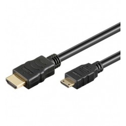 Cablu HDMI - Mini HDMI, 4K@30Hz, V1.3, conectori auriti, 2m, PremiumCord